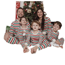 2021 popular Matching Family  Christmas Pajamas  Sets  with stripe